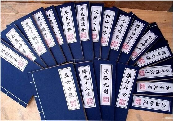 喜欢哪套秘籍自己选