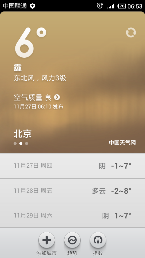 雾霾天的氛围质量为良？！中国天气网你在逗比吗？