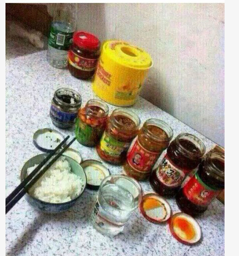 不要问我为什么天天六菜一汤 哥就是有钱 就是任性