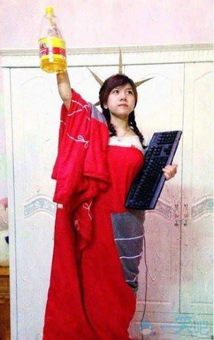 真人版自由女神