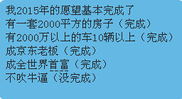 2015的空想