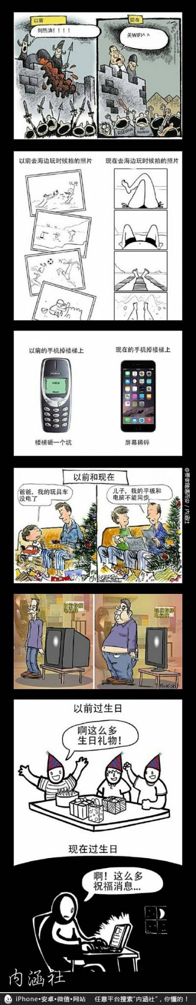 以前、现在