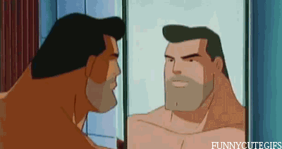 超人是这样刮胡子的﹃_﹃〣