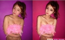 呵呵呵，网络美女